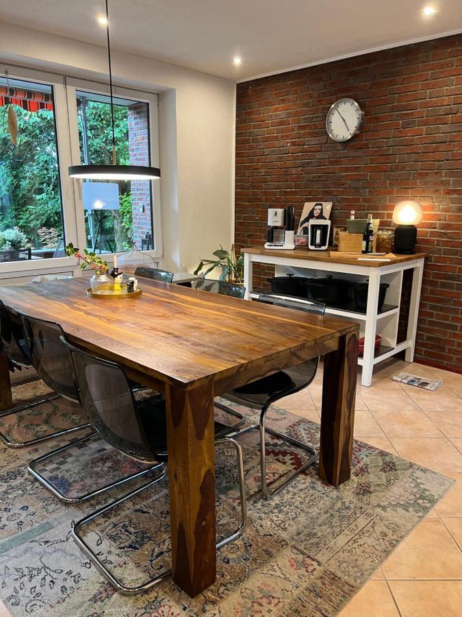 Aussergewoehnliches Haus Mit Sauna, Kamin Und Garten Wilhelmshaven Eksteriør billede