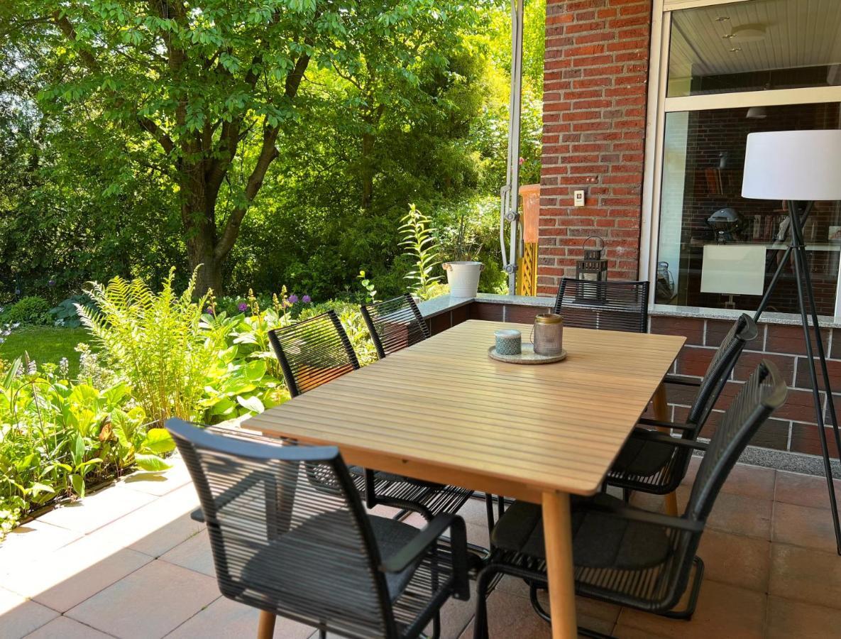 Aussergewoehnliches Haus Mit Sauna, Kamin Und Garten Wilhelmshaven Eksteriør billede